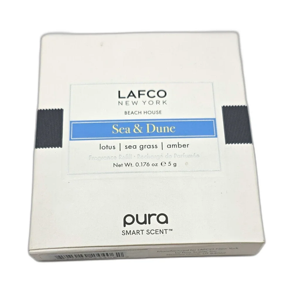 LAFCO New York PURA Smart Scent Refill Sea & Dune Lotus Amber 0.176 oz